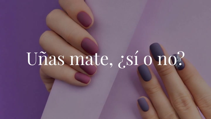 Uñas mate, ¿sí o no?