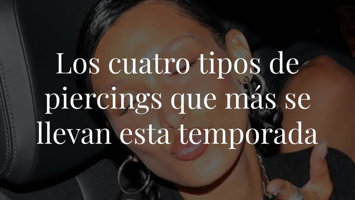 Los cuatro tipos de piercings que más se llevan esta temporada