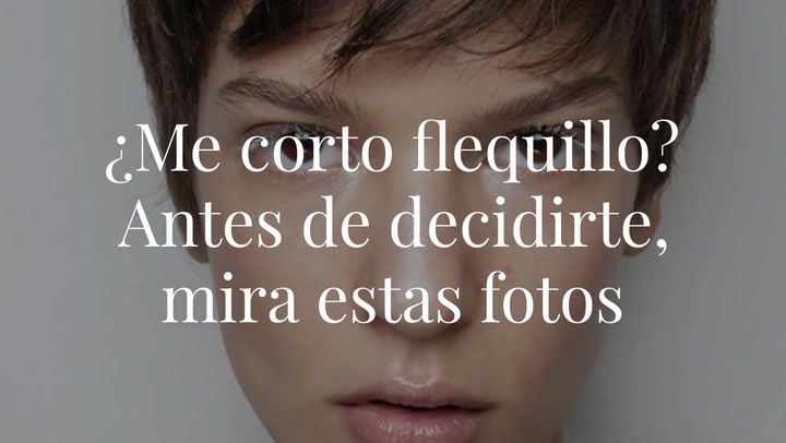 ¿Me corto flequillo? Antes de decidirte, mira estas fotos