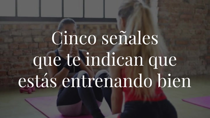 Si eres principiante en el gimnasio estas son cinco señales de que estás entrenando bien