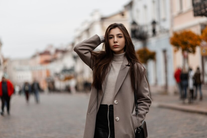 Chaquetón gris