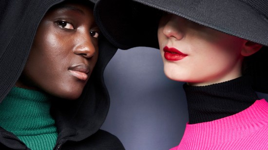 labios rojos belleza