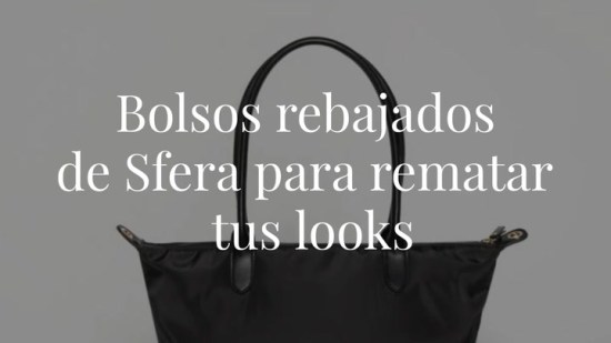 Sfera tiene diez bolsos rebajados perfectos para rematar tus looks