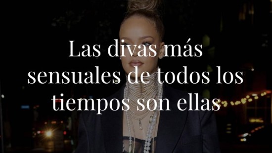 Las 20 divas más sensuales de todos los tiempos