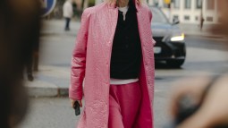 abrigo rosa look 2