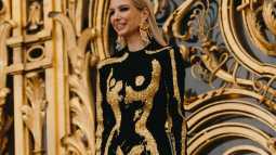vestidos negros fiesta manga larga zara mango
