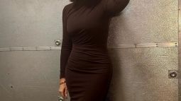 Vicky Martín Berrocal con vestido de Zara