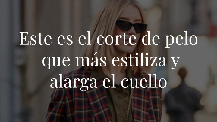Este es el corte de pelo que más estiliza y alarga el cuello