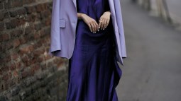Vestido morado para Nochevieja