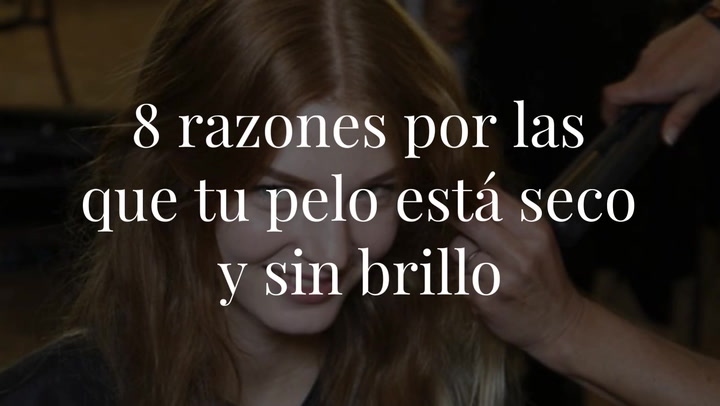 8 razones por las que tu pelo está seco y sin brillo