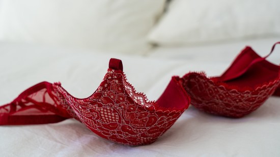 Lencería roja para Nochevieja