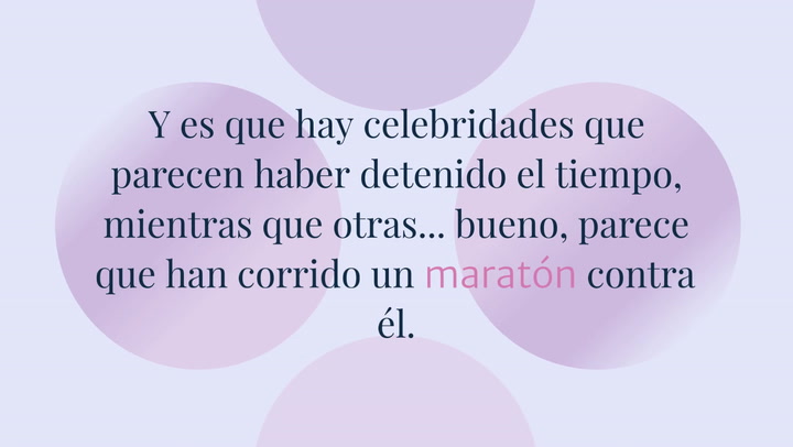 Estos 14 famosos no aparentan su edad ¡Adivina sus años!
