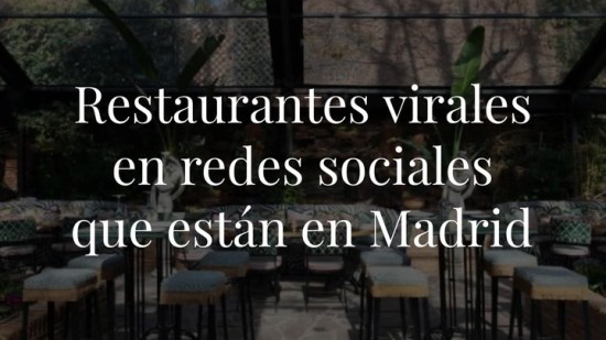Sí o sí vas a ir a uno de estos restaurantes que están siendo virales en Instagram o TiktTok