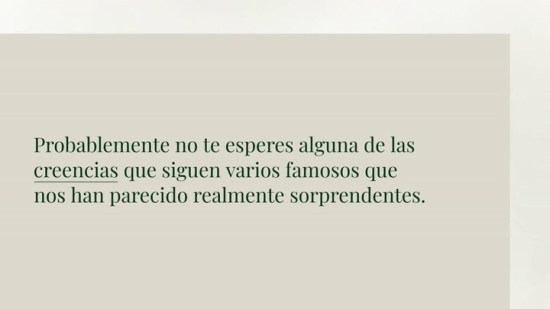 La Religi N De Las Celebrities
