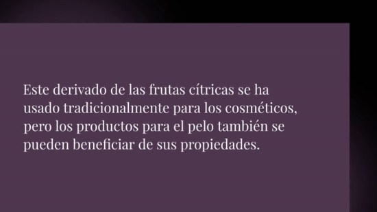 Ácido cítrico para un pelo más sano y más brillante
