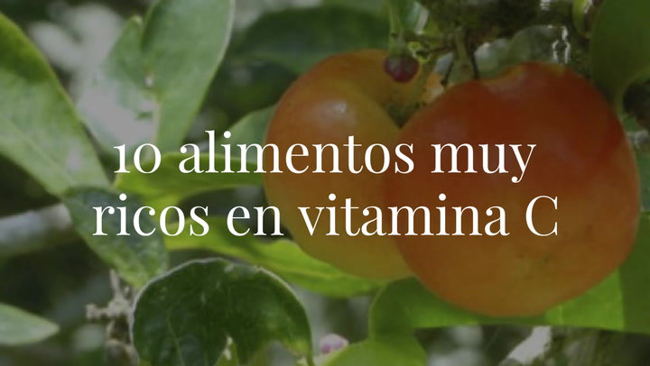 10 alimentos muy ricos en vitamina C