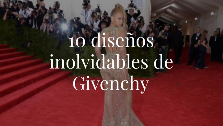 10 diseños inolvidables de Givenchy