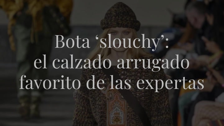 Bota ‘slouchy’ o como el calzado arrugado que vestimos en los 2000's vuelve a ser lo más deseado entre las expertas de moda