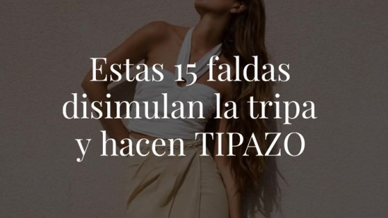 Estas faldas pareo disimulan la tripa y hacen TIPAZO