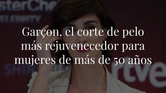 Garçon, el corte de pelo más rejuvenecedor para mujeres de más de 50 años
