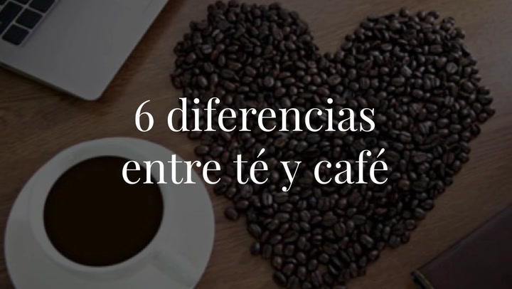 6 diferencias entre té y café