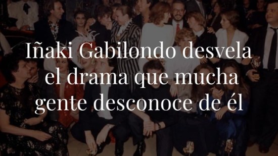 Iñaki Gabilondo desvela el drama que mucha gente desconoce de él