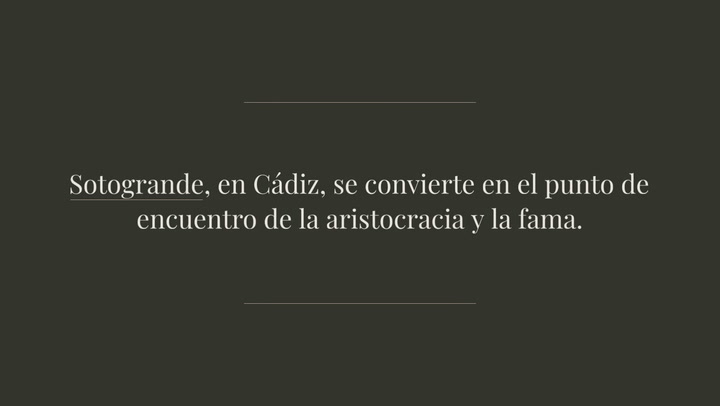De Luis Alfonso de Borbón a Rafa Medina, los VIPs que veranean en Sotogrande