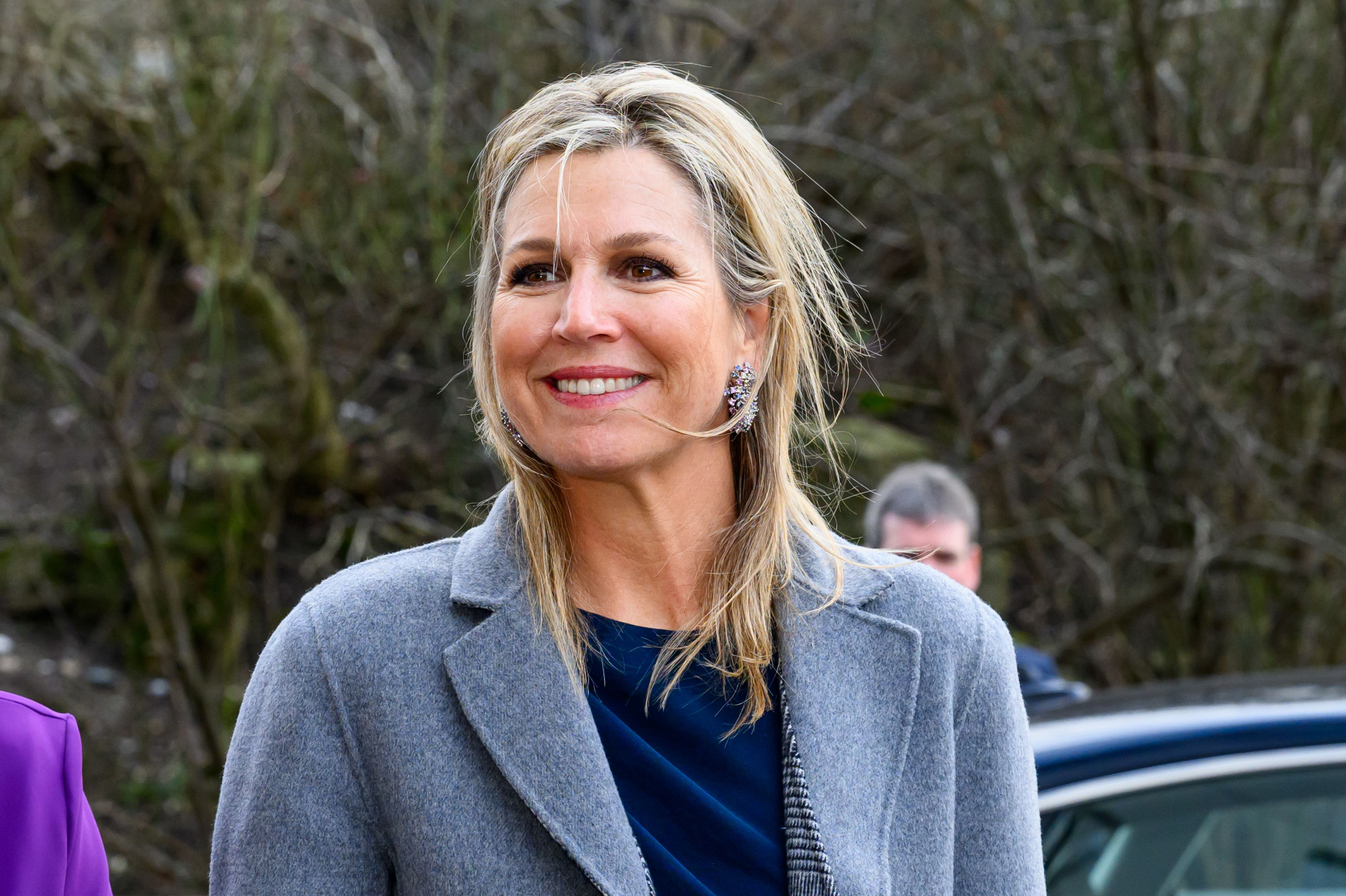Máxima de Holanda con manicura roja ‘old money’