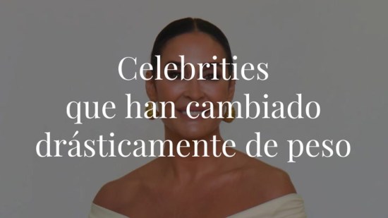 Celebrities que han cambiado drásticamente de peso