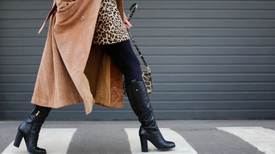 botas altas de cuero para looks imposibles