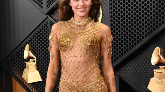 Miley Cyrus, ganadora de los premios Grammy 2024
