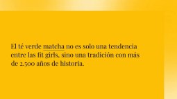 Los beneficios del té verde matcha, la bebida de moda