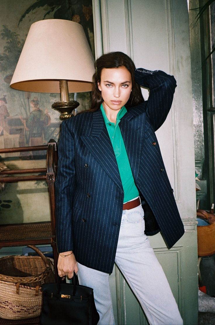 Irina Shayk Embraces Casual Indoor Looks for Interview