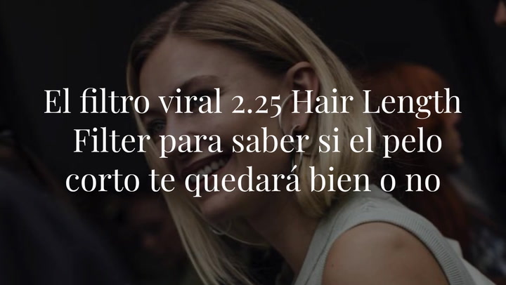 El filtro viral que te ayuda a saber si el pelo corto te quedará bien o no: cómo usarlo bien