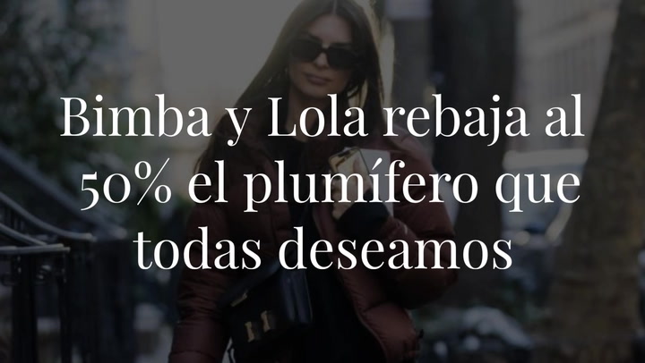 Bimba y Lola rebaja al 50% el plumífero verde caqui que todas deseamos en el armario