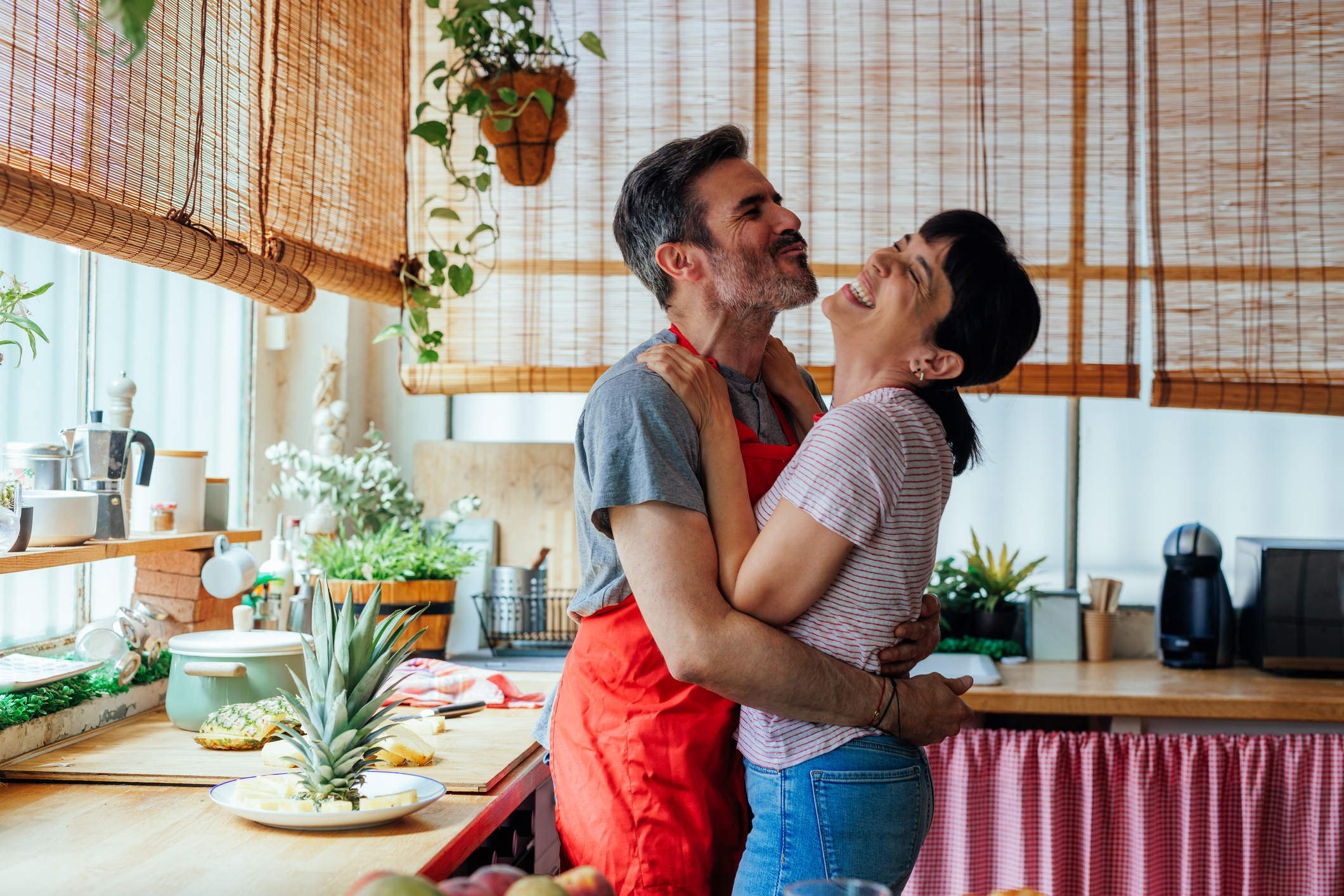 pareja de 50 años