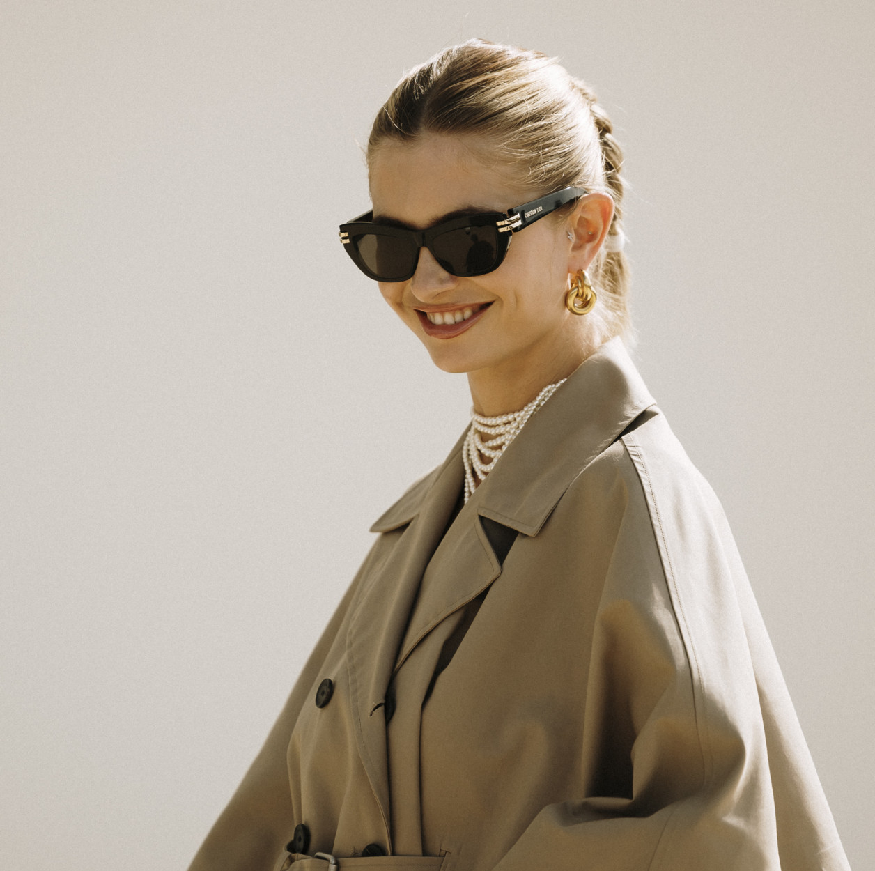 Street style pendientes y collar