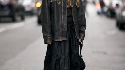 cazadora stradivarius piel street style (2)