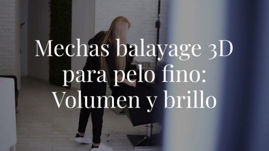 ¿Poco pelo? Las mechas balayage 3D dan casi tanto volumen como unas extensiones