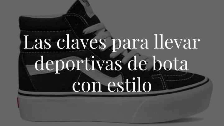 Las claves para llevar deportivas de bota con estilo (y pareciendo incluso más alta)