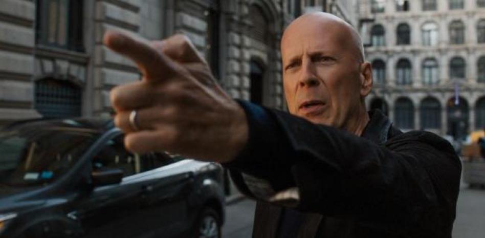 imagen de Bruce Willis en la película
