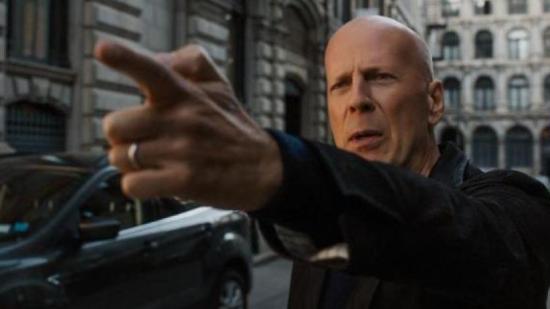 imagen de Bruce Willis en la película