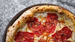 Pizza de masa madre