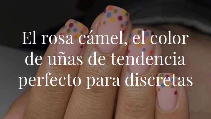 El rosa cámel, el color de uñas de tendencia perfecto para discretas