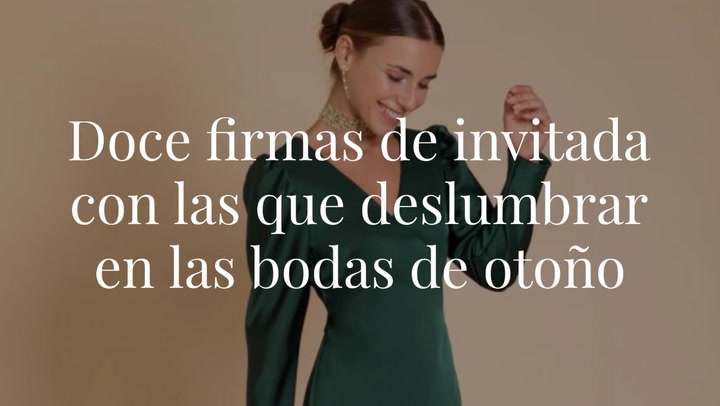 Doce firmas de invitada con las que deslumbrar en las bodas de otoño