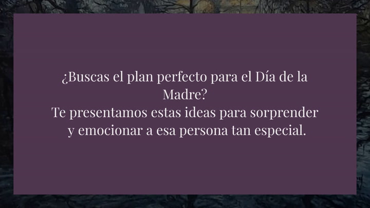 Especial día de la madre: 13 planes y escapadas con los que disfrutar del momento madre e hija