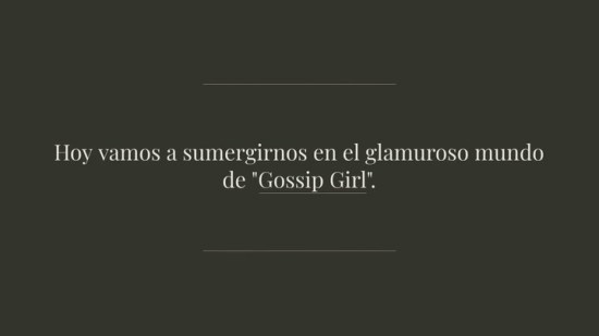El Vestuario De Gossip Girl Recordamos L