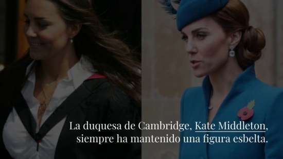 La extrema delgadez de Kate Middleton preocupa a sus seguidores