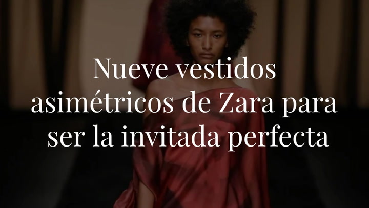 De los 91 vestidos asimétricos que hay en Zara, estos nueve te convertirán en la invitada de boda perfecta