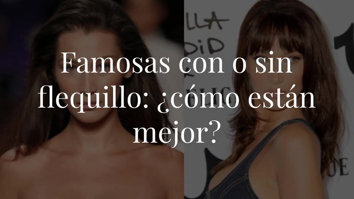 Famosas con o sin flequillo: ¿cómo están mejor?
